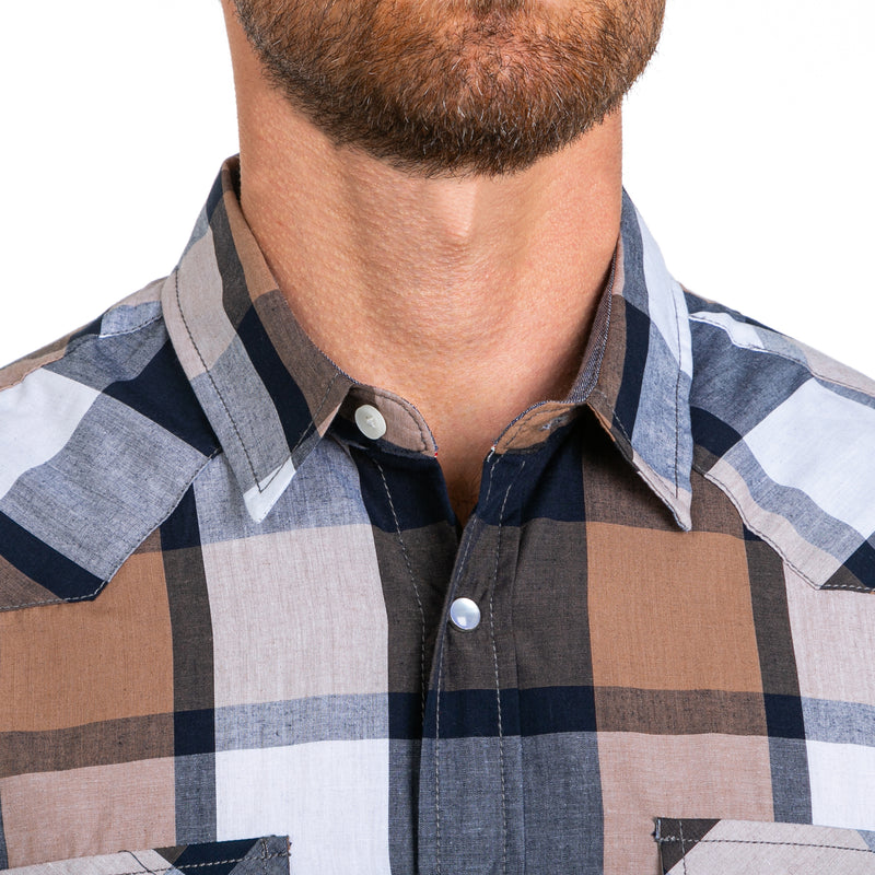 Clark Short Sleeve Snap Button Shirt
