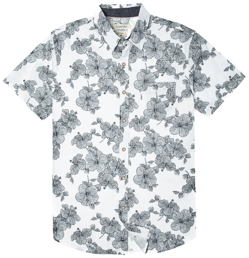Makena Print Button Up