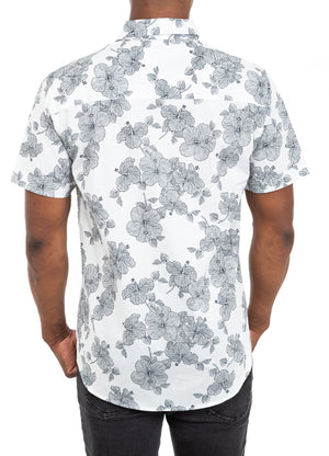 Makena Print Button Up