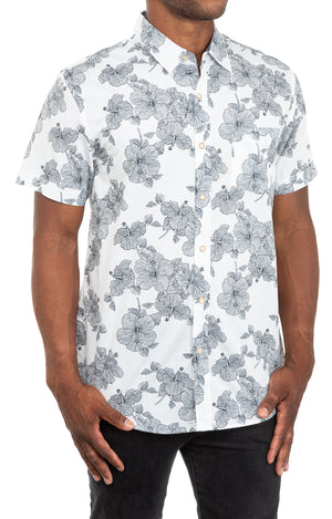 Makena Print Button Up