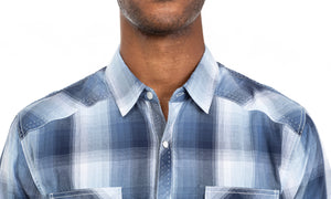 Refinery Button Front Plaid
