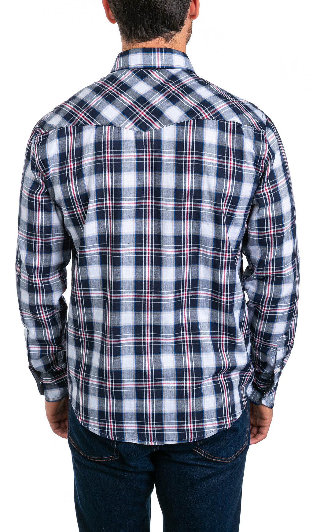 Tucker Long Sleeve Snap Button
