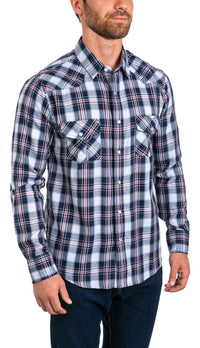 Tucker Long Sleeve Snap Button