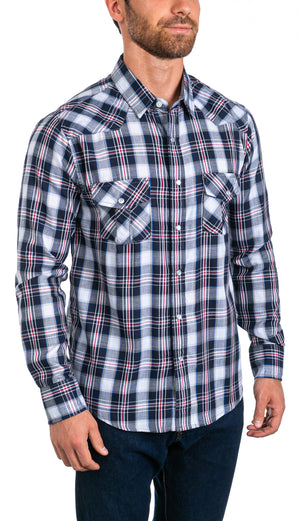 Tucker Long Sleeve Snap Button
