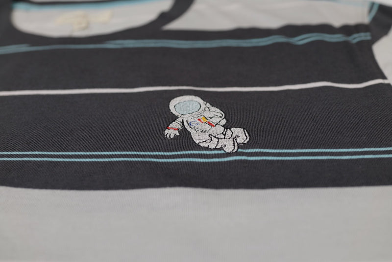 Zog Crew Neck Stripe with Astronaut